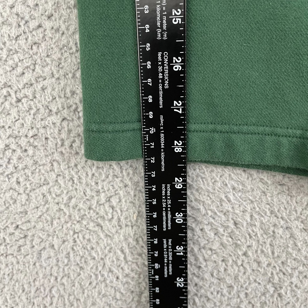 Green Bay Packers Sweatpants Men L Green Sportswear NFL Lounge Open Hem Fanatics - Picture 8 of 10